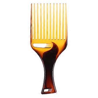 Afro Hair Pick Kam Gladde Vork Kammen Lichtgewicht Plastic Afrikaanse Styling Tool Voor Mannen En Vrouwen