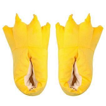 volwassen kinderen dieren monsters voeten pantoffels klauw dinosaurus poot pluche leuke schoenen pantoffels