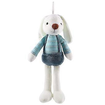 40cm Bunny Plush Rabbit Toy Cloth Rabbit Easter Gift(dark Green)