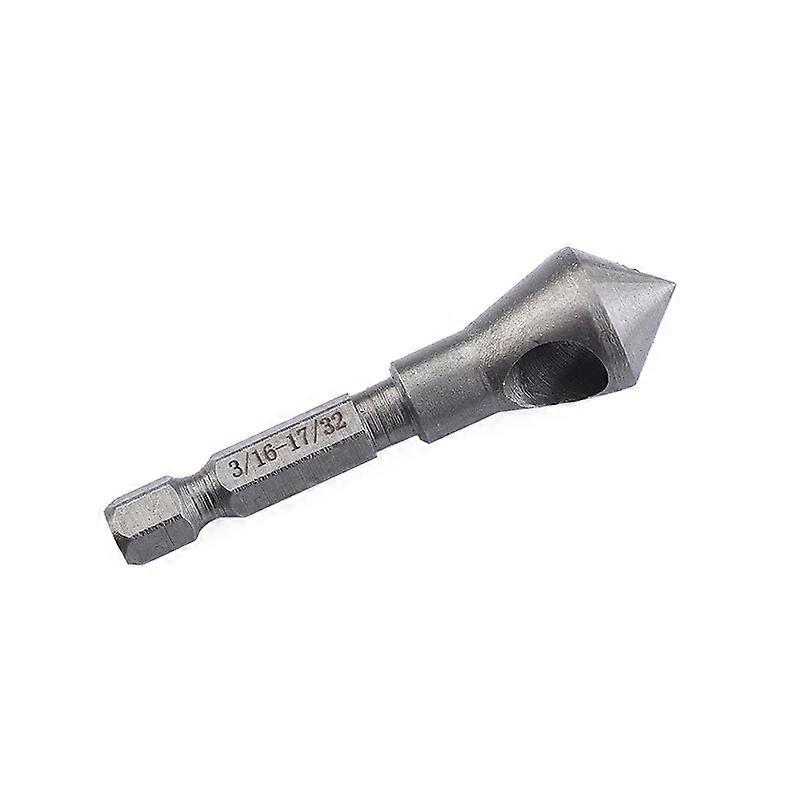 Burr Chamfering Drill Bits High Hardness Internal Chip Countersink Hex Shank Deburring Tool