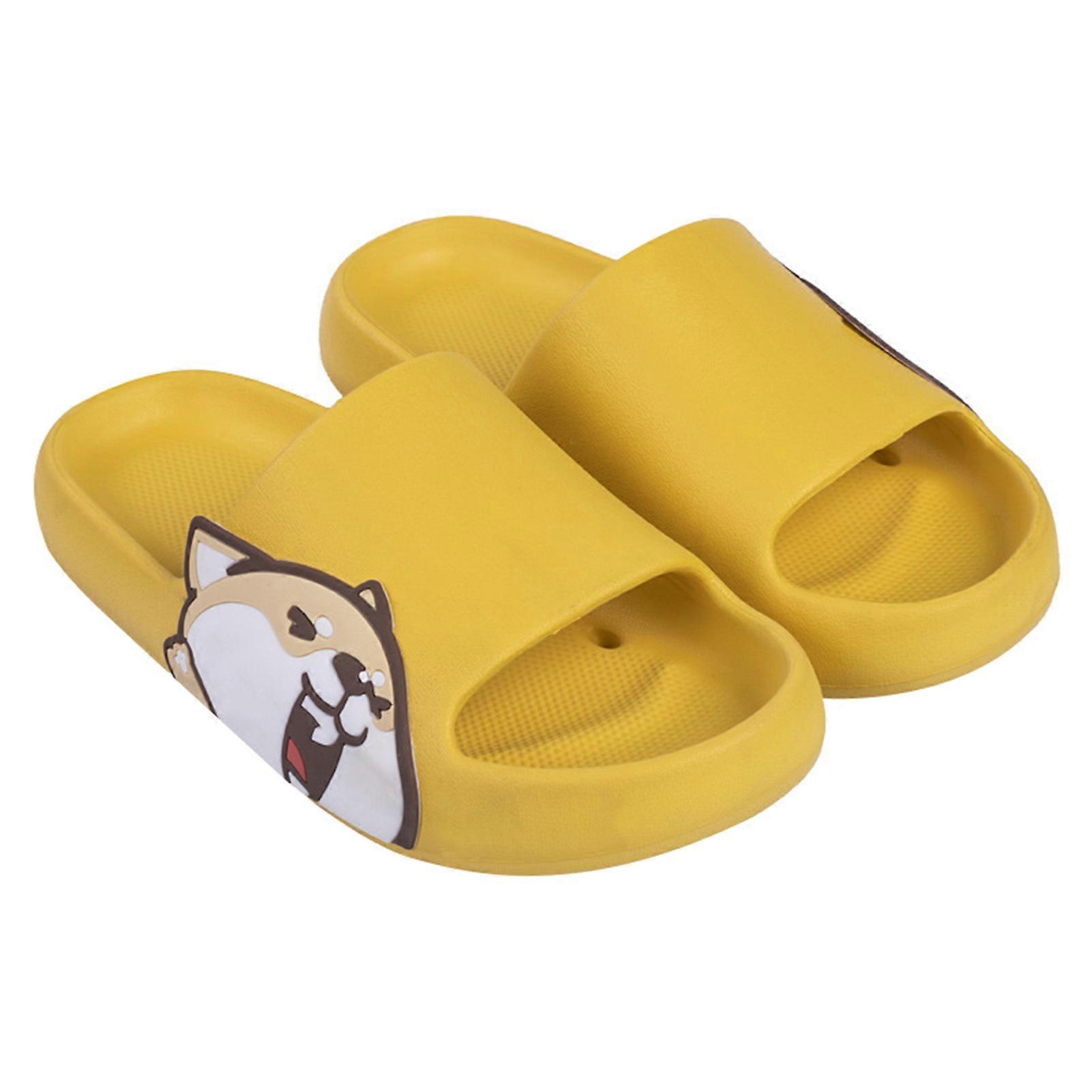 Beach Sandals Non-slip Shower Bathroom Slippers Soft Summer Slide Sandals for Women Men