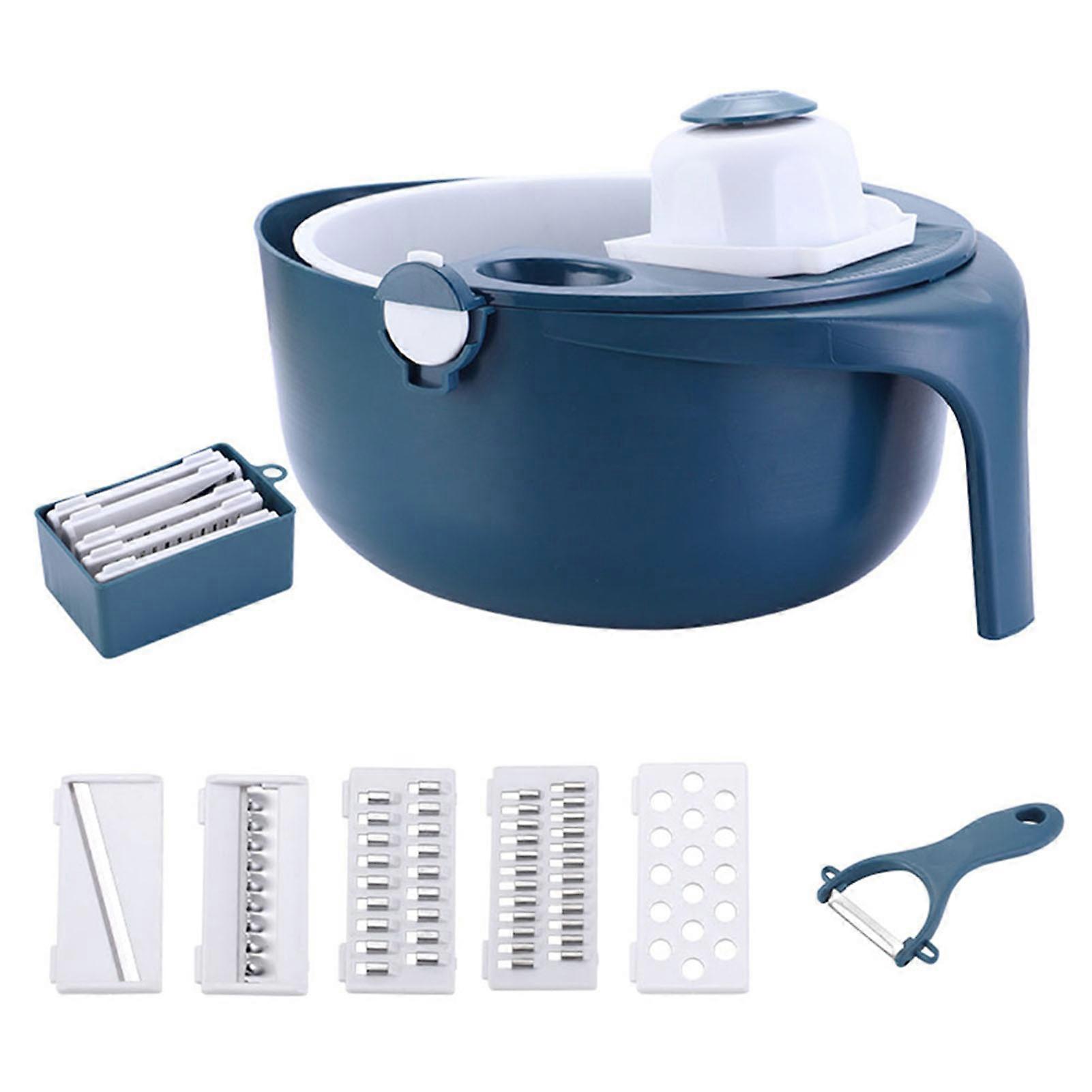 Manual Food Grater Slicer Wide Applications Dismountable Cutter for Kitchen