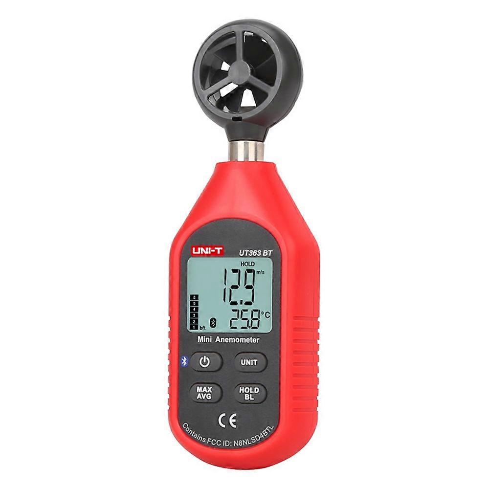 UNI-T UT363BT 0~30m / s Wind Speed Tester Digital Mini Anemometer Sensor with Backlight (No Battery)