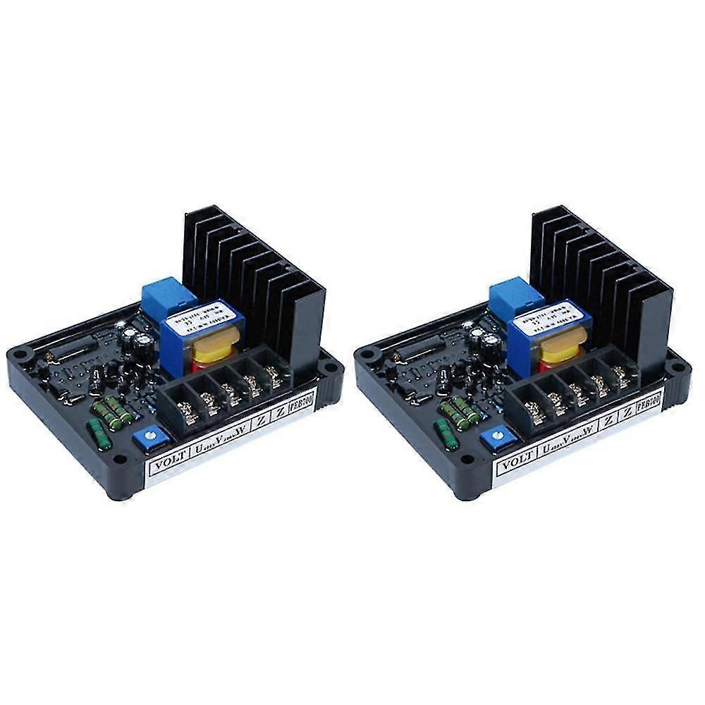 2x Gb170 Three-phase Generator Voltage Stabilizer For Stc 220/380/400v Avr Automatic Voltage Stabil
