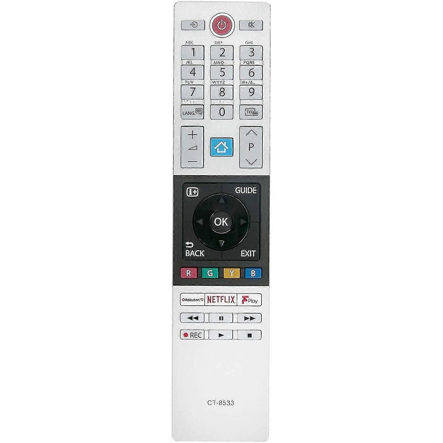 Vinabty Ct-8533 Remote For Toshiba Tv 43u5863db 49u5863db 50u5863db 55u5863db 65u5863db 32l3863db