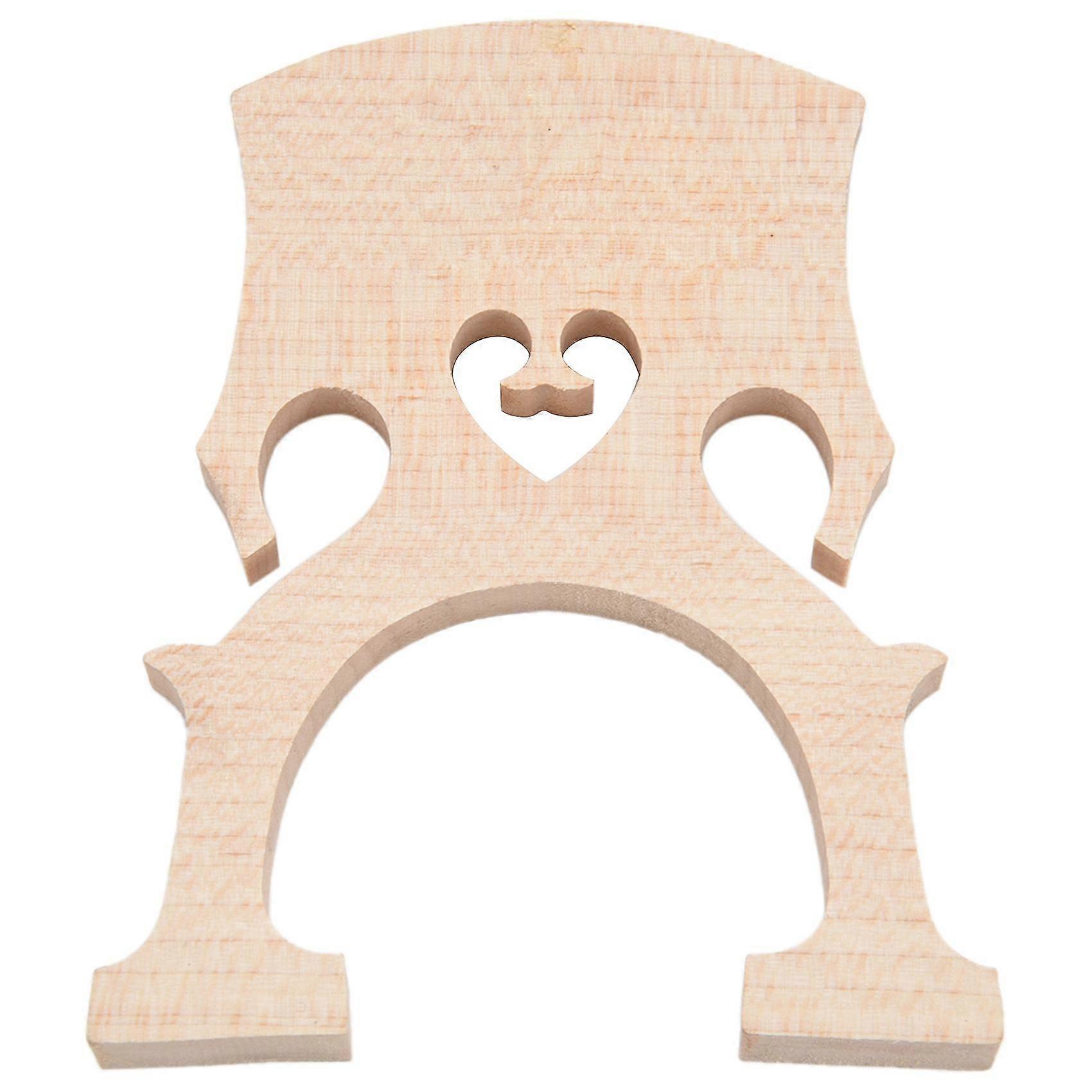 Professional Cello Bridge For 3/4 Size Cello Exquisite Maple Material