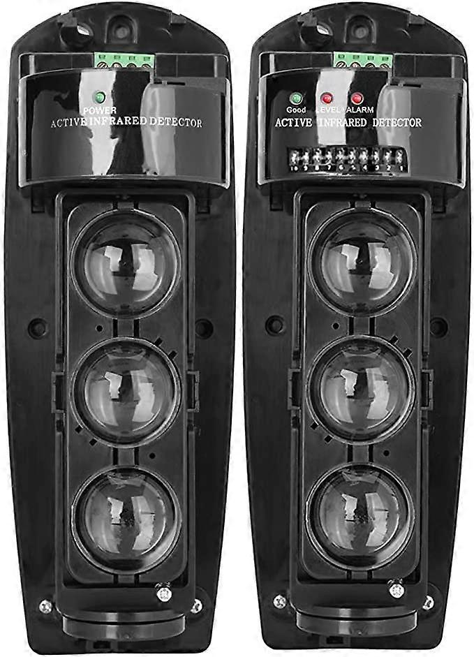 Waterproof Triple Beam Alarm Photoelectric Infrared Led Detector Security System, Home Security Alarm Infrared Detector Sensor(ABE-100)