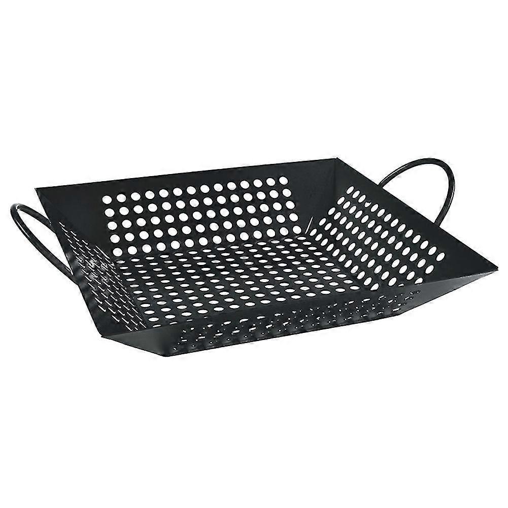 Bbq Grill Pan Non-stick Bbq Frying Pan Sizzling Chicken Pan Square Camping Bbq Tool