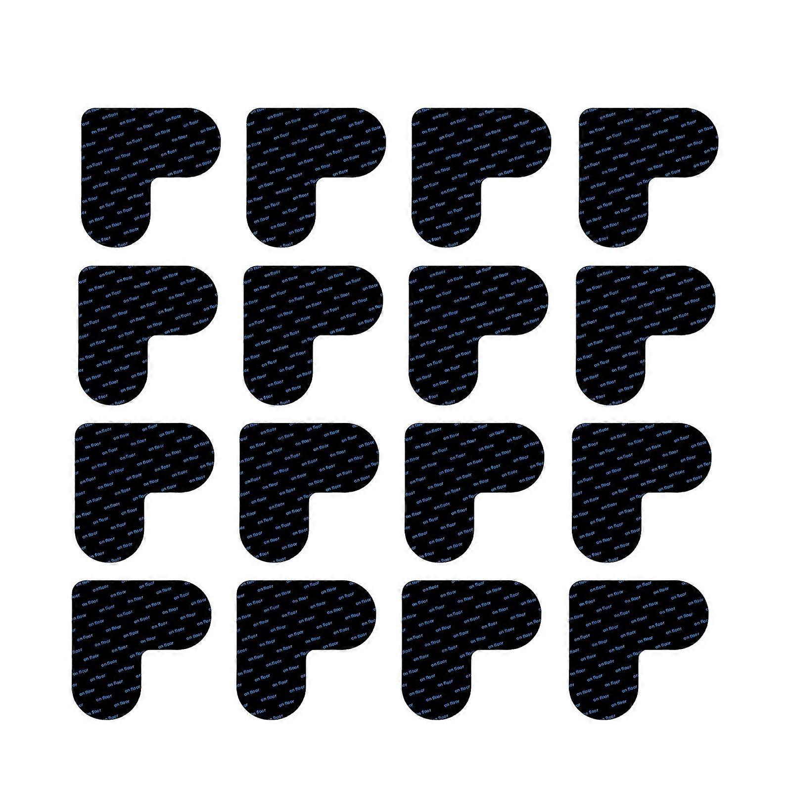 1 Set Rug Gripper Creative Shape Self Adhesive Strong Stickiness Non-Slip Multipurpose Fixed Carpet Rubber Love Heart Double-Sided Rug Pad Carpet Grip