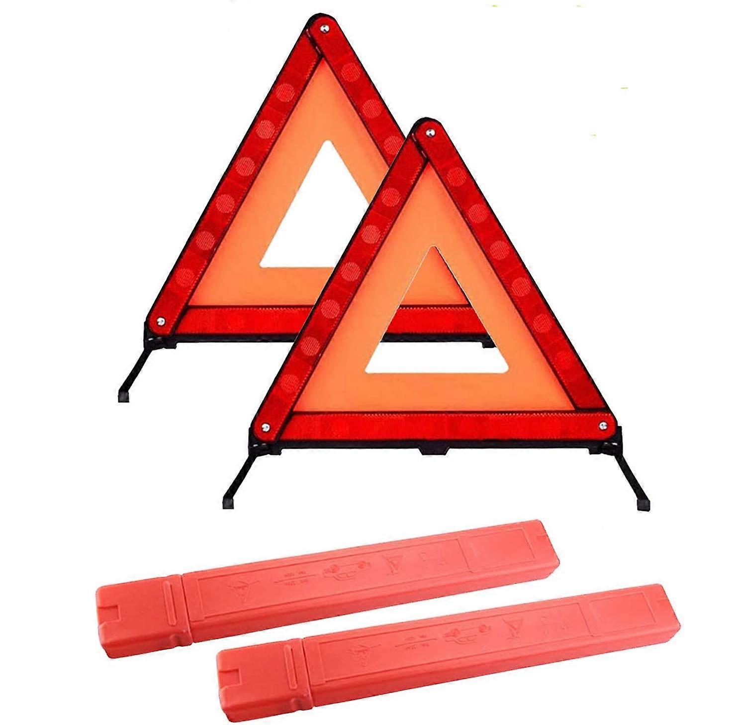 Warning Triangles for Auto, Warning Triangle for Motor Vehicles Red Safety Triangle