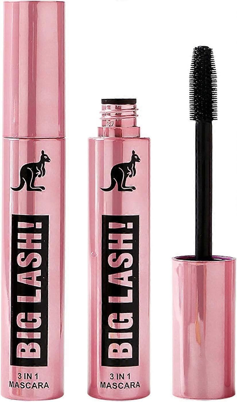 2 In 1 Mascara With Waterproof And Long Lasting Lengthening And Volume Double Action Mascara Defines Volumes And Curls Mascara Waterproof Bottom Eyela