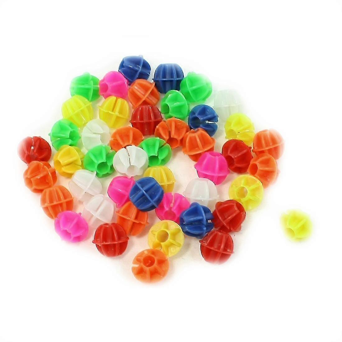 Bicycle Spoke Beads Multicolour Approx. 72 Pack