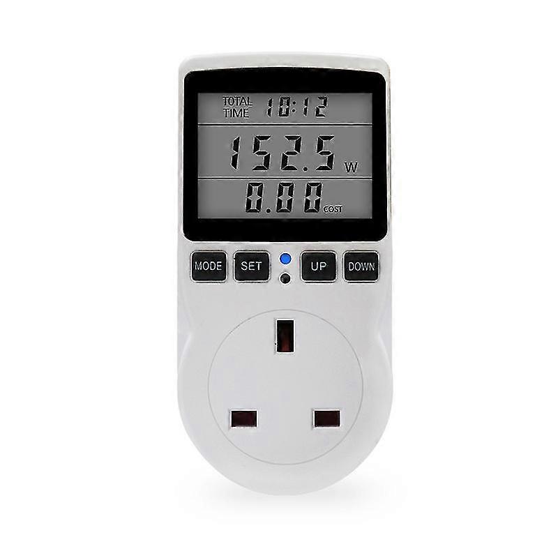Digital Thermostat Controller Socket Outlet, Thermostat Plug 230v/16a Digital Temperature Controller With Heating Cooling Mode, Lcd Screen For Greenho