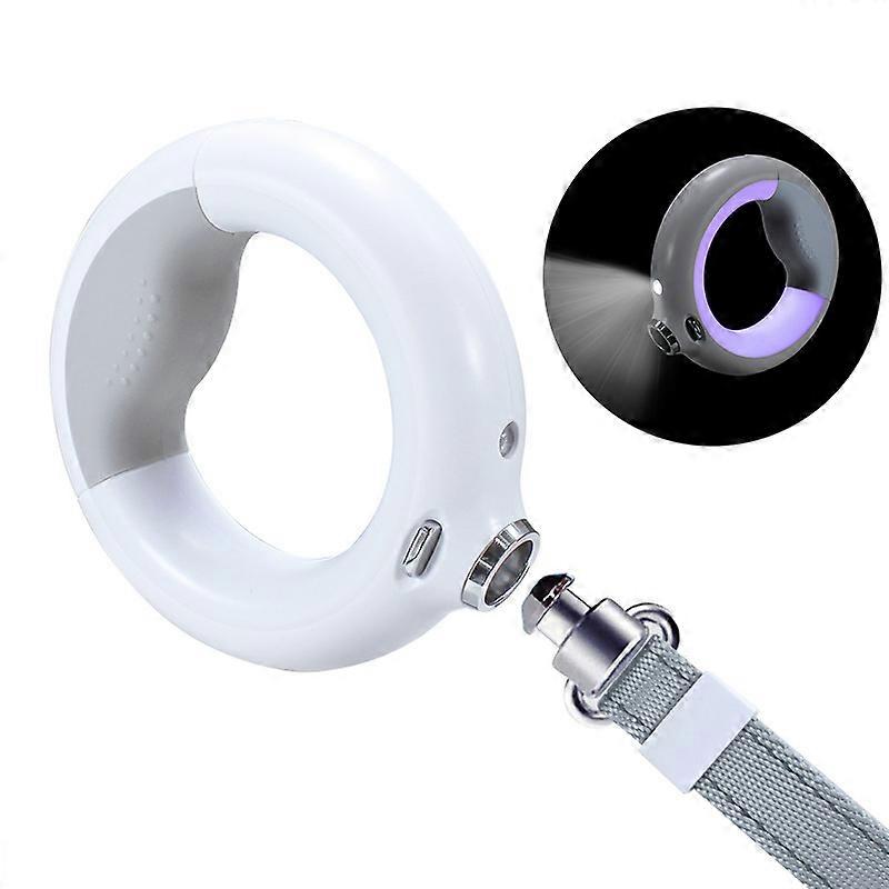LED cool luminous dog leash, retractable traction rope, retractable dog leash