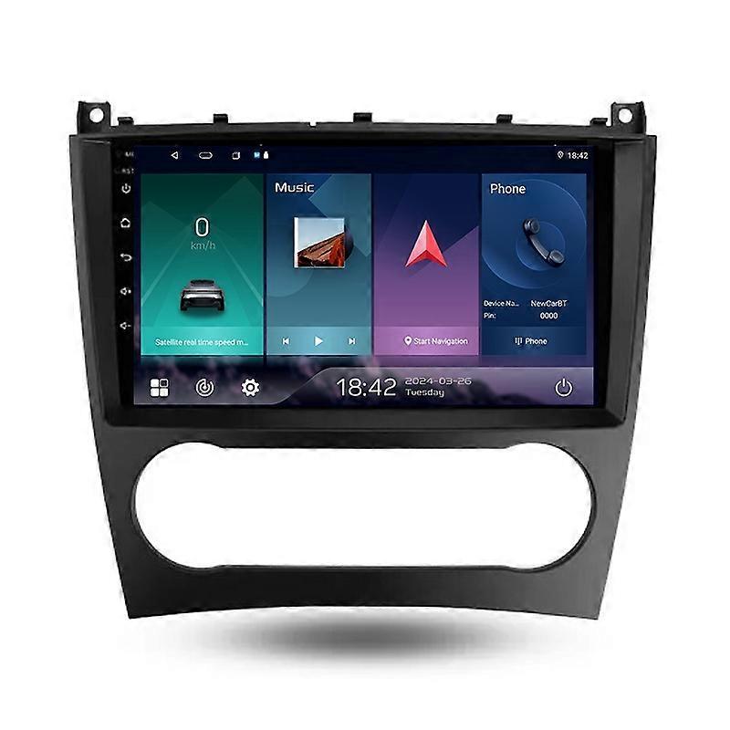 For Benz C Class W203 W209 C180 C200 2004-2011 Car Radio Multimedia Player WIFI Navigation GPS