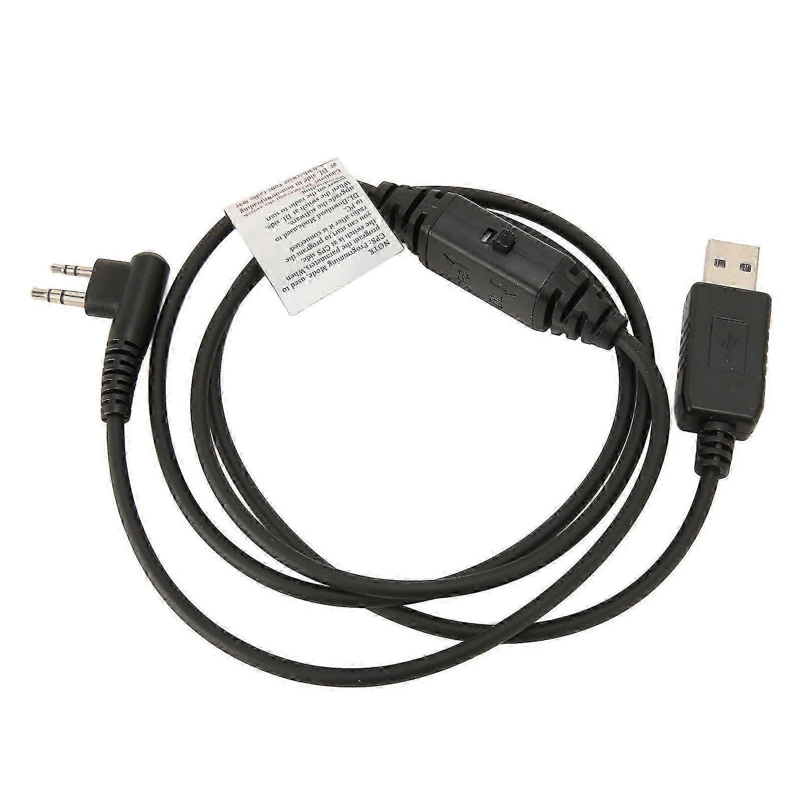 Walkie Talkie Programming Cable Two Way Radio PC76 Frequency Writing Cable for Hytera TD500 TD520 TD560 BD500 BD510 BD610