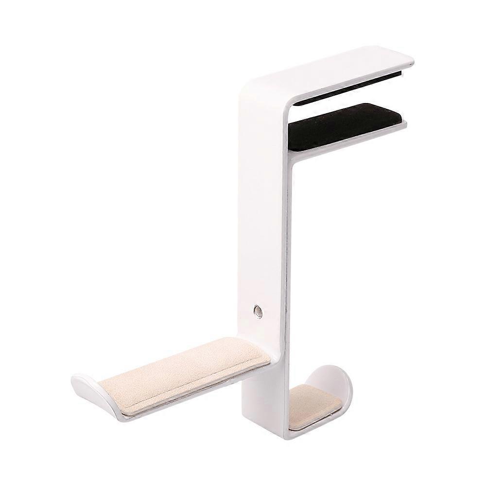 Headphone hanger iron White