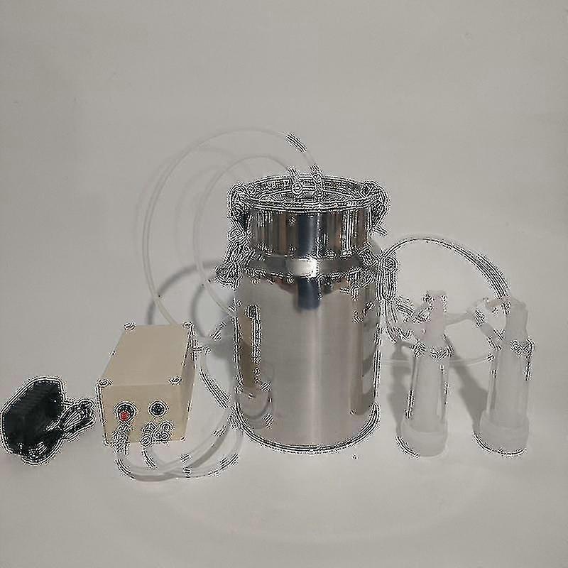 Milker électrique 7 litres Pompe à vide électrique Machine à traire de chèvre 304 Machine à traire d