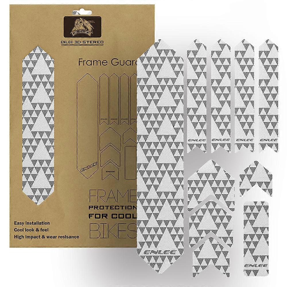 3D Bicycle Paster Frame Scratch-Resistant Protector MTB Road Bike Best Glue Removeable Sticker Anti-Skid Guard Frame Cover