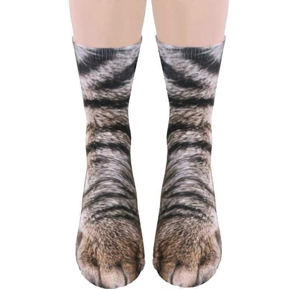 Unisex Adult 3D Print Animal Foot Hoof Socks