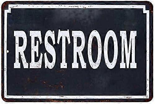 Banheiro Azul Vintage Retro Reprodução Presente 8x12 polegadas OU 12x16 polegadas polegadas Modo 2978