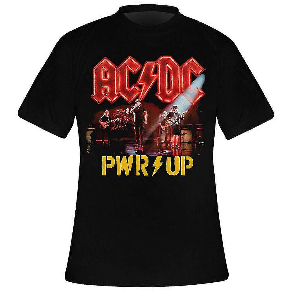Ac/dc power up non live t-shirt