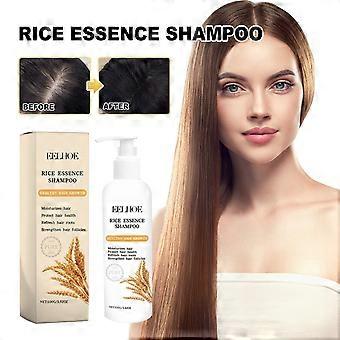 Rice Anti Shedding shampoo syväpuhdistaa, kosteuttaa ja korjaa hiusjuuria, vahvistaa hiuksia ja estää tiheiden hiusten lähtöä