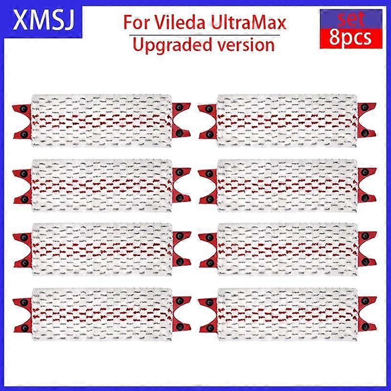 Microfibre Floor Mop Pads Replacement for Vileda UltraMax Flat Mop Cloth Quick Drying Machine Washable Reusable Cleaning Tools