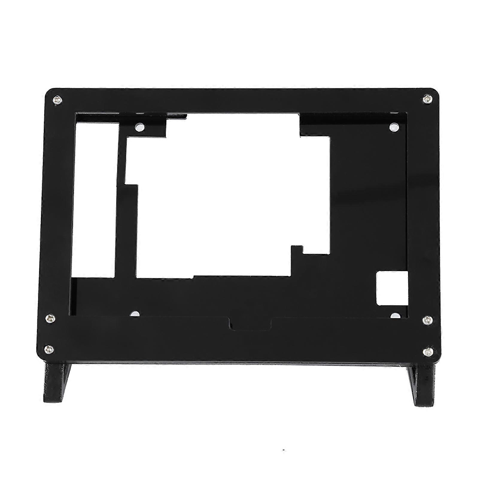 5 Inch Acrylic Case Holder for LCD Display Screen Compatible with Raspberry Pi Black