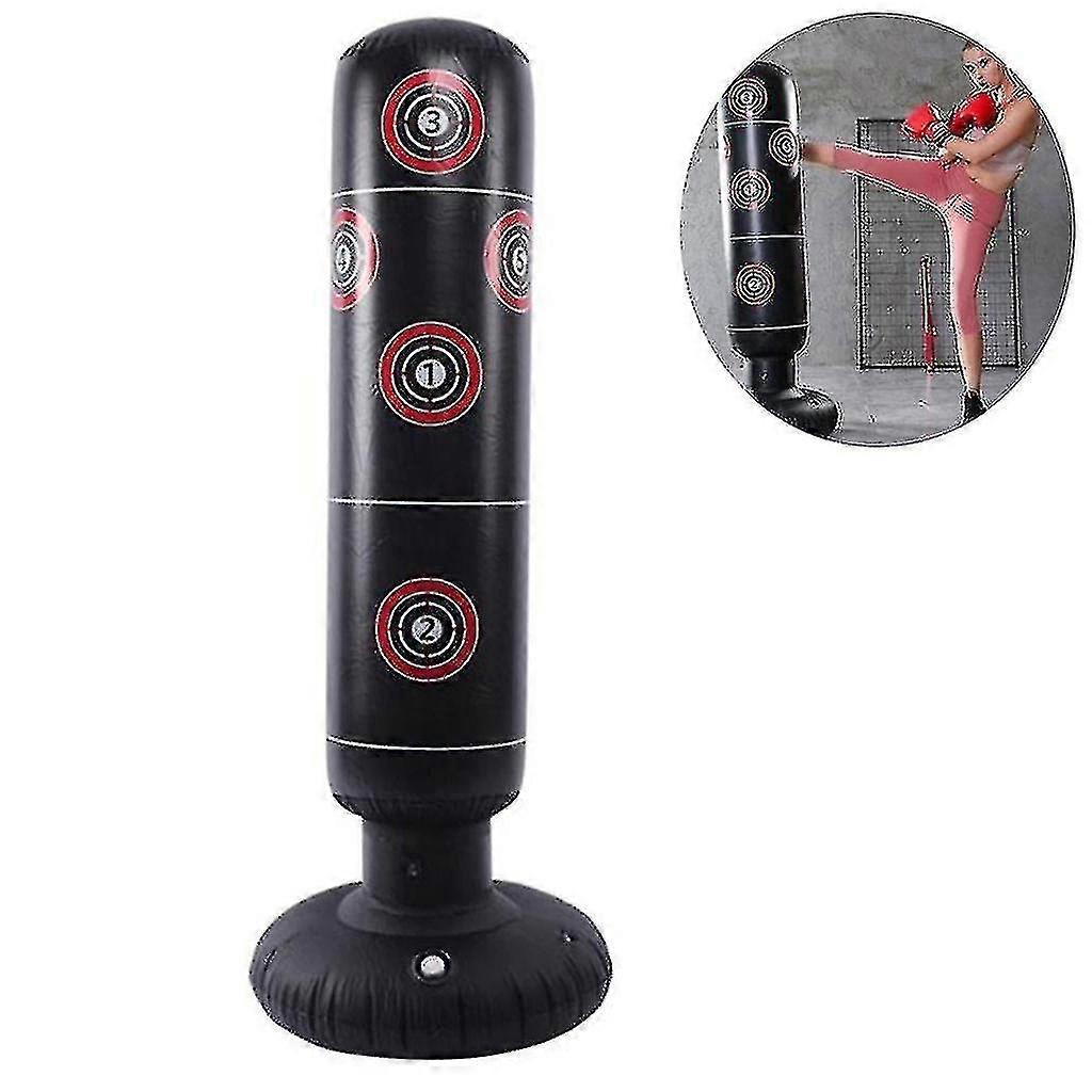 Qxuan Μόνιμη Τσάντα Διάτρησης για Ενήλικες 160cm - Tumbler Punching Bag