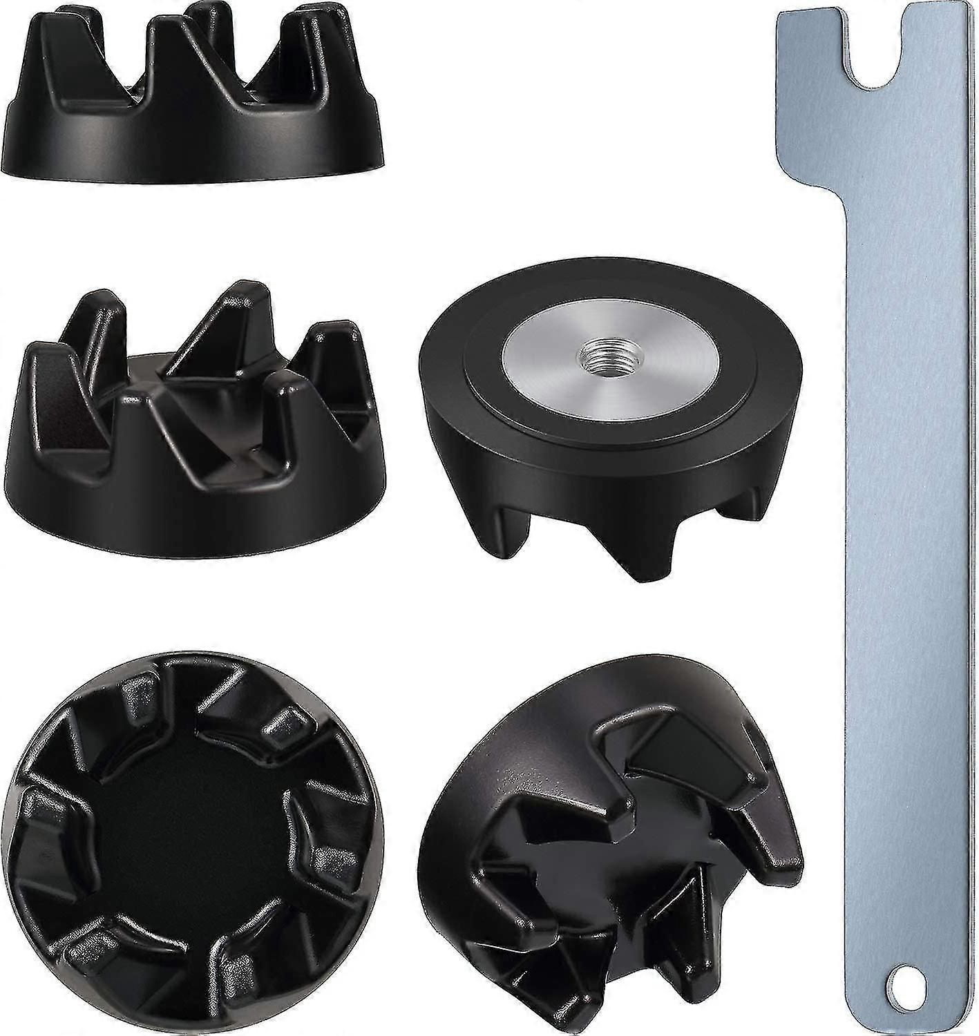 5 Packs 9704230 Blender Coupler Blender Coupling Replacment Parts With 1 Wrench Compatible