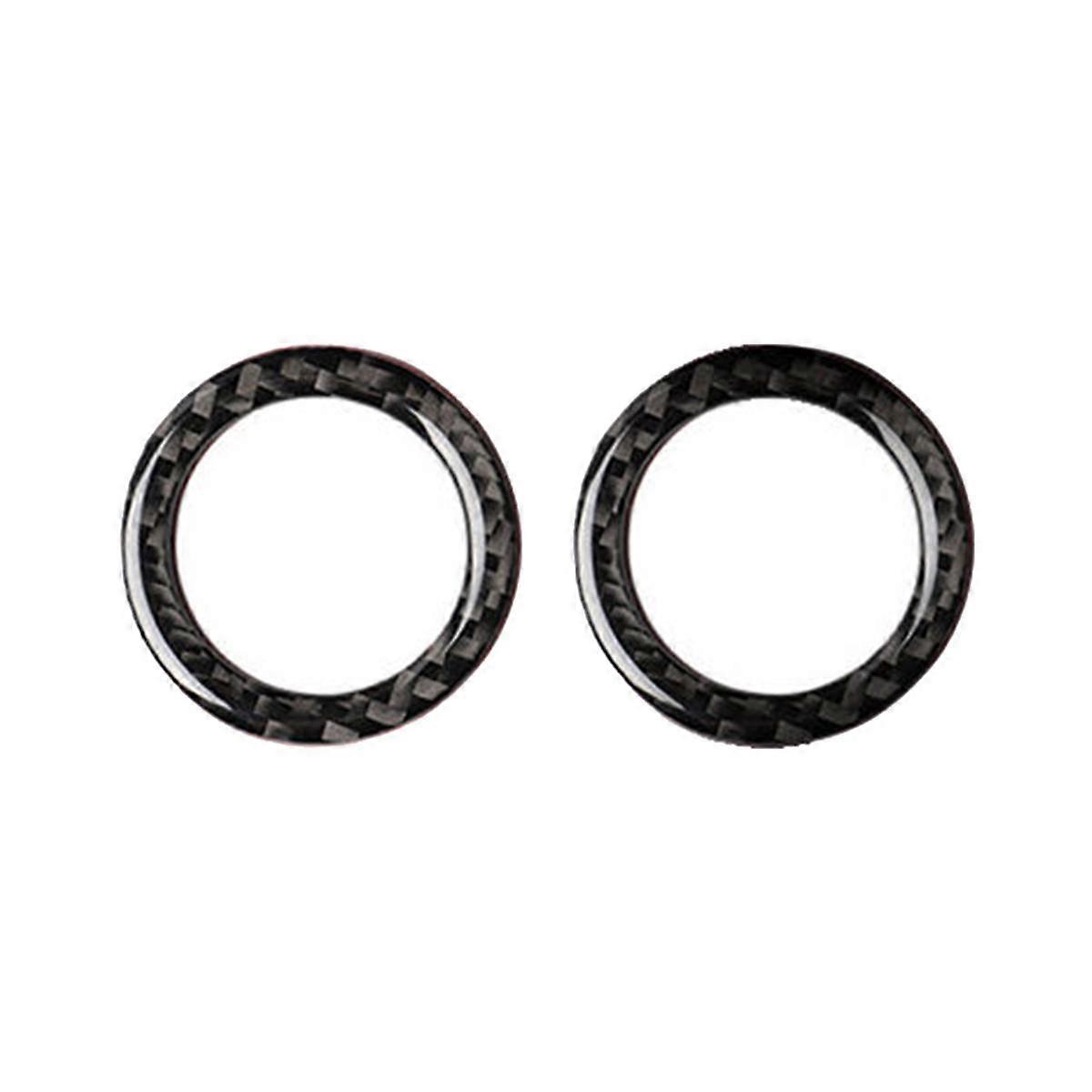 För C-klass W204 07-10 Övre utloppslister i kolfiber