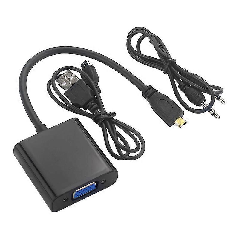 - Adapter Cable 1080P Video Converter with Audio USB Cable for Camera
