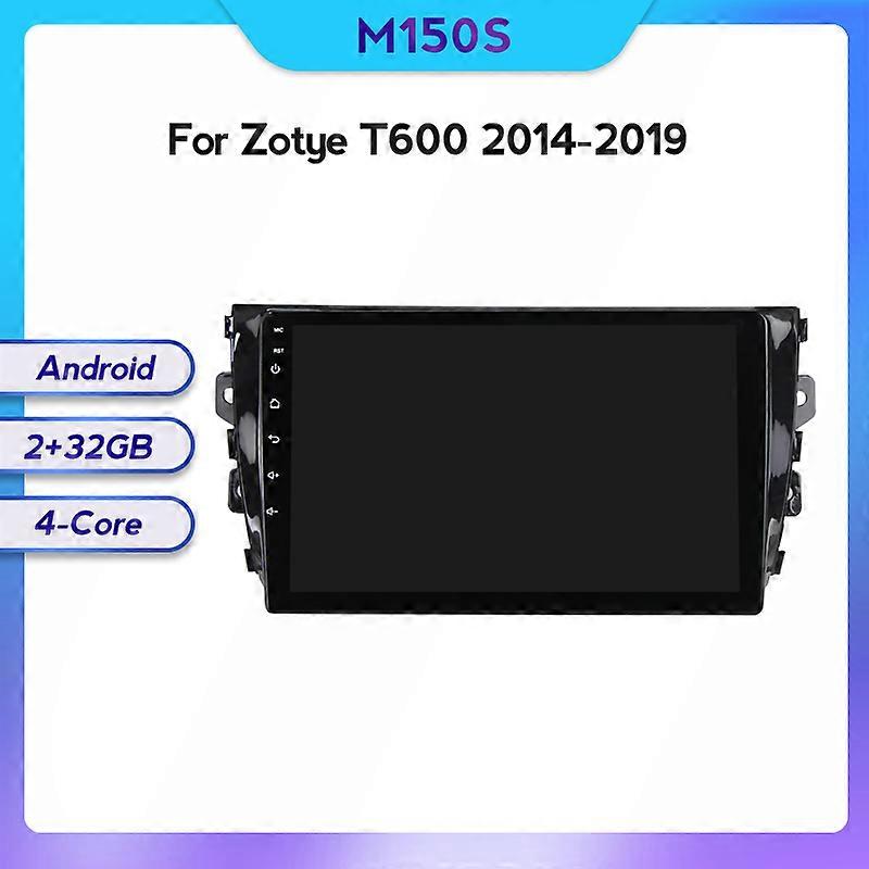 Auto Multimédia GPS Navigation Voiture Radio Android 11 8G + 128G Pour Zotye T600 2014-2019 8-Core Built-in Carplay Auto WiFi + 4G DSP BT