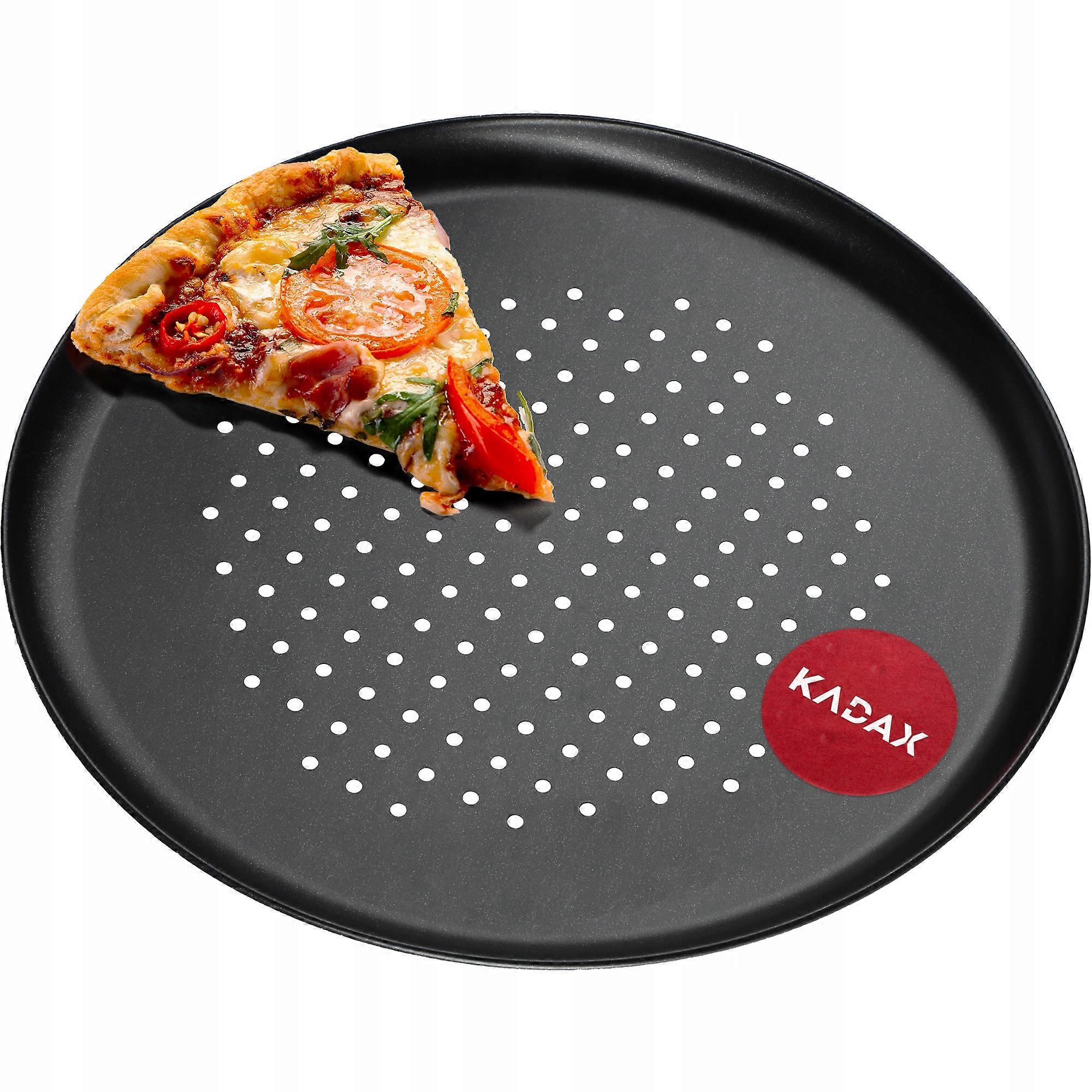 KADAX Baking Tray Pizza Tin Round Tray 32cm 320mm