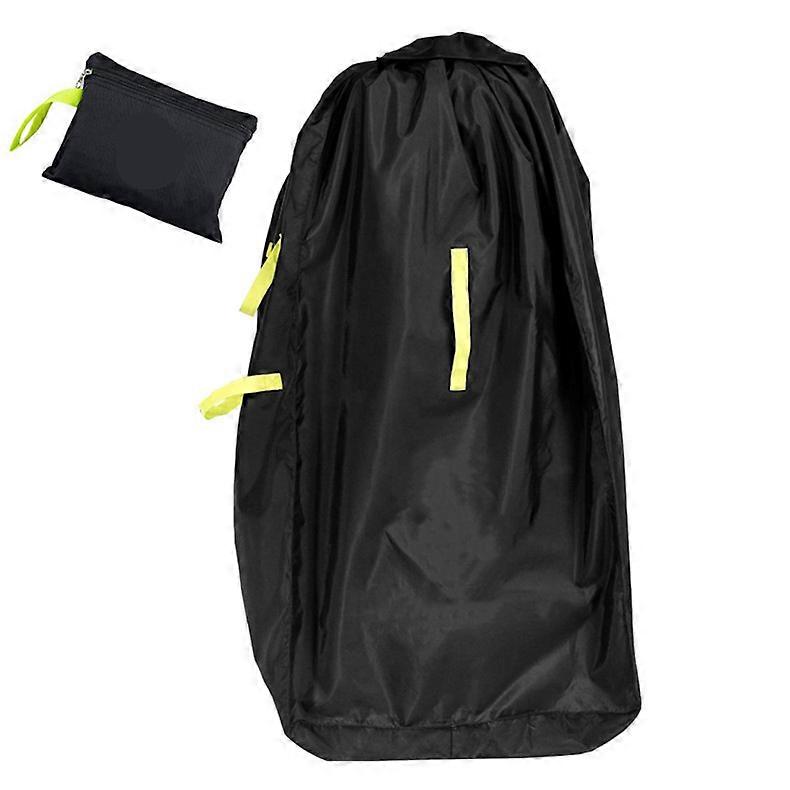 Gate Check Dubbel Barnvagnsväska för flygresor | Extra stort och extremt hållbart fodral | Vadderade justerbara axelremmar för ryggsäck | Lätt att bära