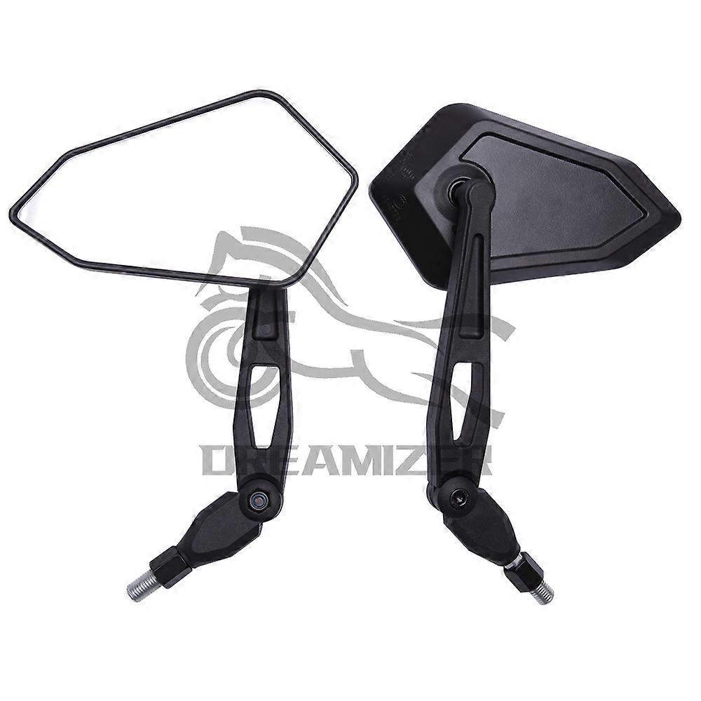 Motorcycle Rearview Mirror for Spiegel Honda Yamaha Kawasaki Suzuki Maverick Booster Scooter M10 Side Rear View Enduro Mirrors