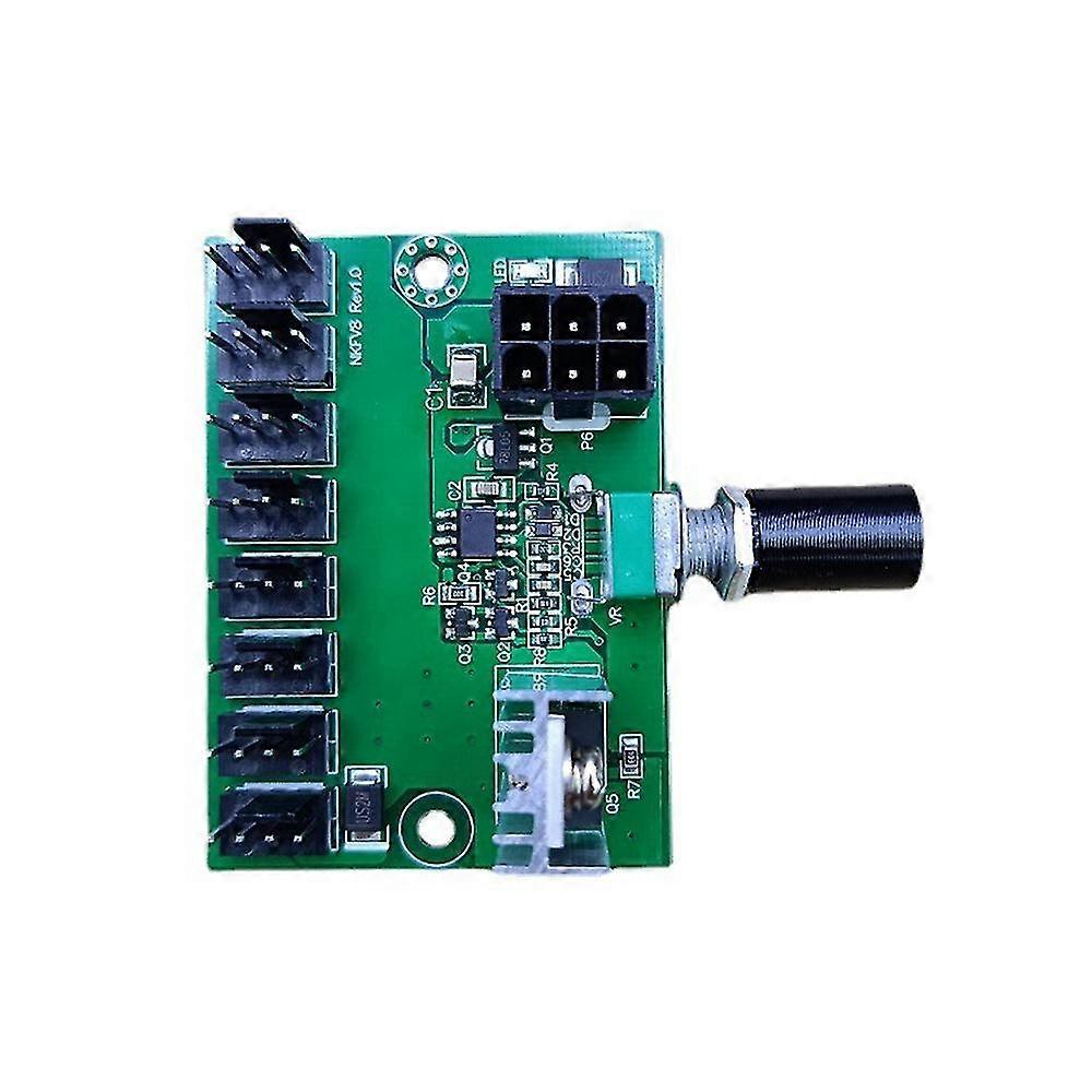 8-Channel Pwm High-Power Violent Fan Controller Regulating Governor
