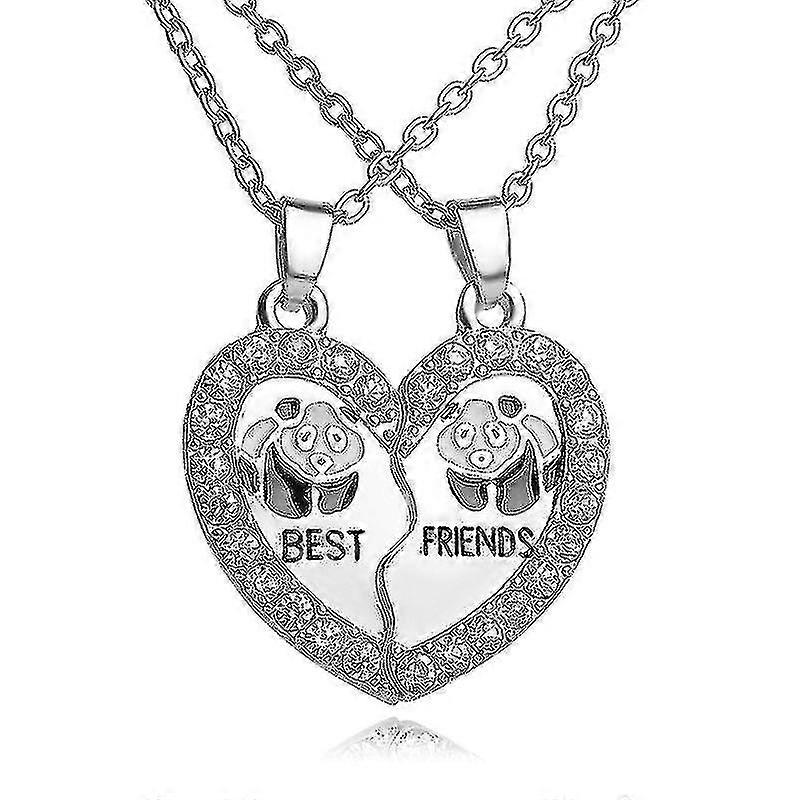Friend Necklace 2pcs, Pendant Day