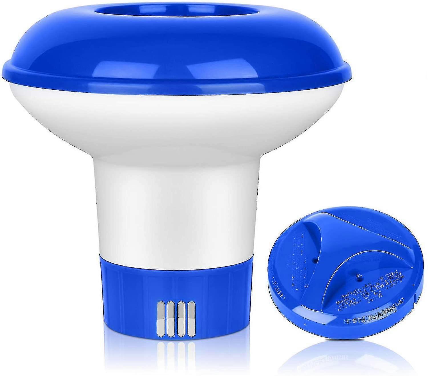 5 Inch Floating Dispenser, Pool Chlorine Dispenser, Chlorine Diffuser, Pool Chlorine Diffuser, Pool Floating Diffuser For Pool / Spa / Aquariums (5 In