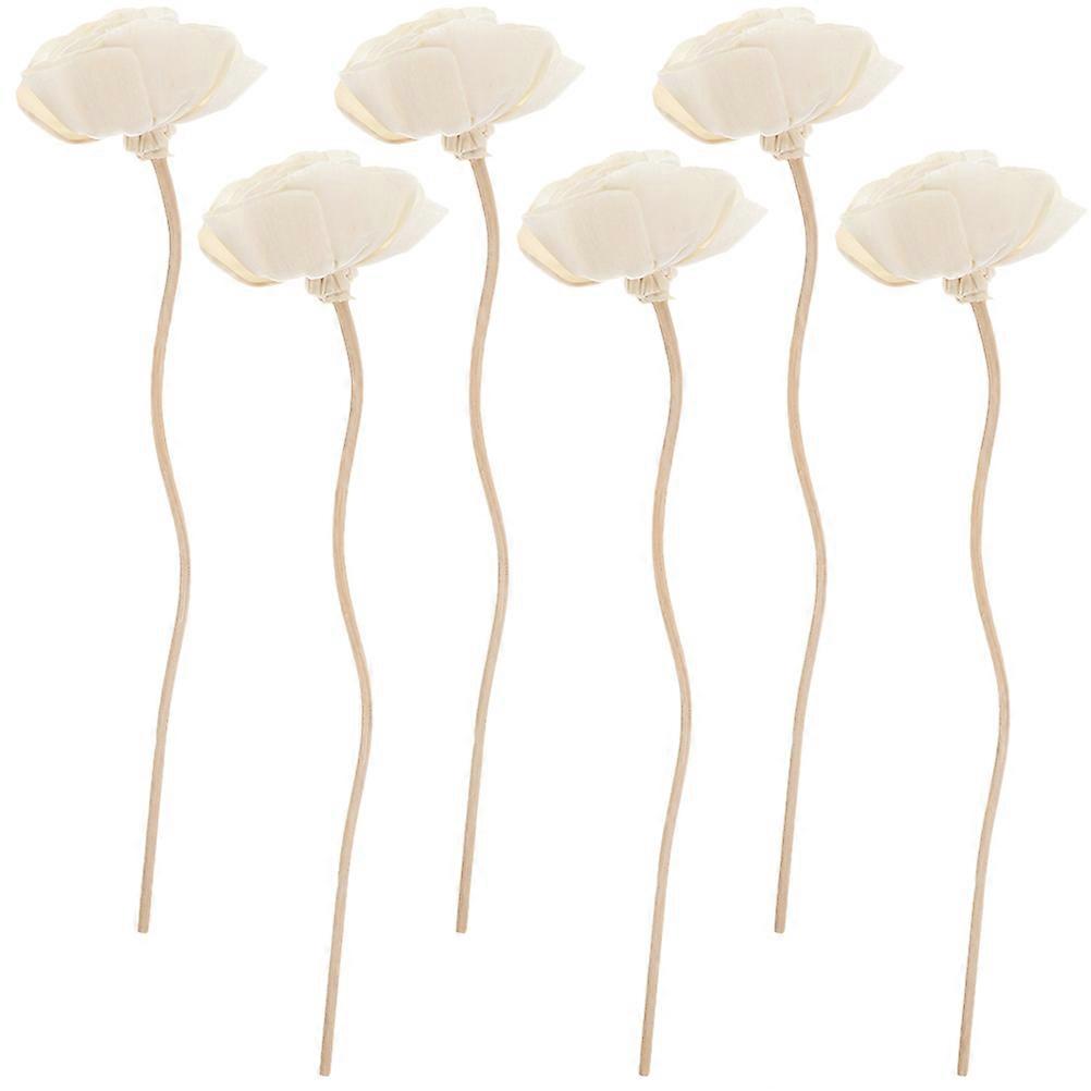 6pcs Dried Flower Diffuser Sticks Essential Oil Diffuser Aroma Diffuser Sticks