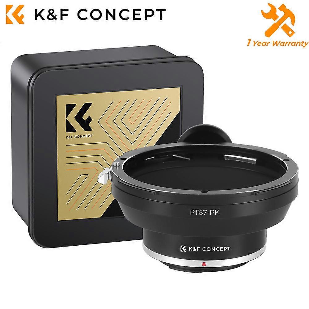 K&F Concept for PENTAX67-PK Mount Adapter for Pentax 67 Lenses to Pentax K Camera Port for Pentax K100D K110D K10D K10D Adapter
