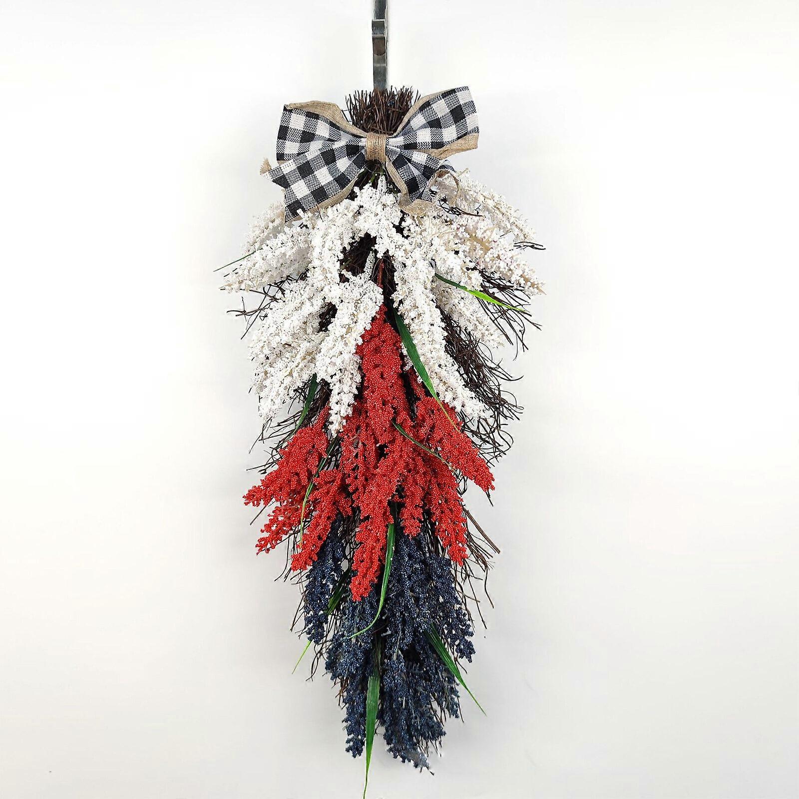 Casa Patriótica Wreath Garden Yard