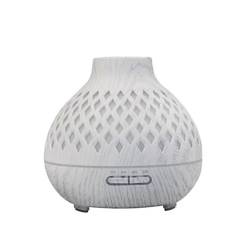 Air Humidifier,, Diamond Wood Grain Aroma Diffuser, 500ml Essential Oil Diffuser, Remote Control Colorful Essential Oil Aroma Diffuser