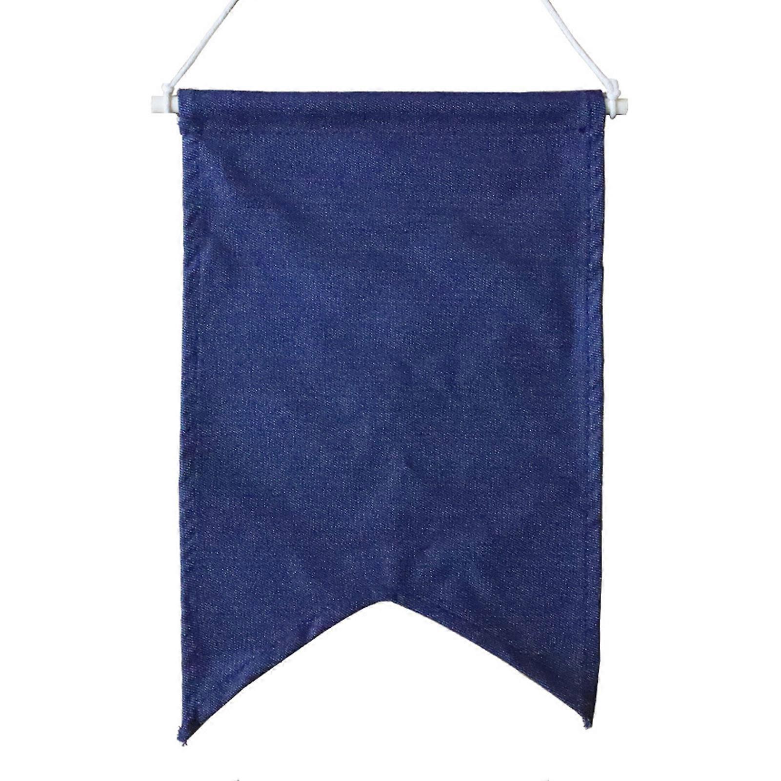 Badge Holder Wall Mounted Hanging Rope Blank Space-saving Nordic Style Room Decoration Wear-resistant Hanging Wall Display Banner Flag Office Decor Qi