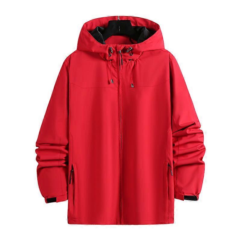 Solid color windproof and waterproof four seasons single layer mountaineering suit