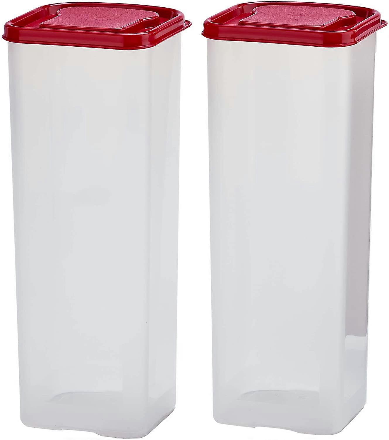 Buddeez Bread Buddy 2 Pack Set w/Red Lids