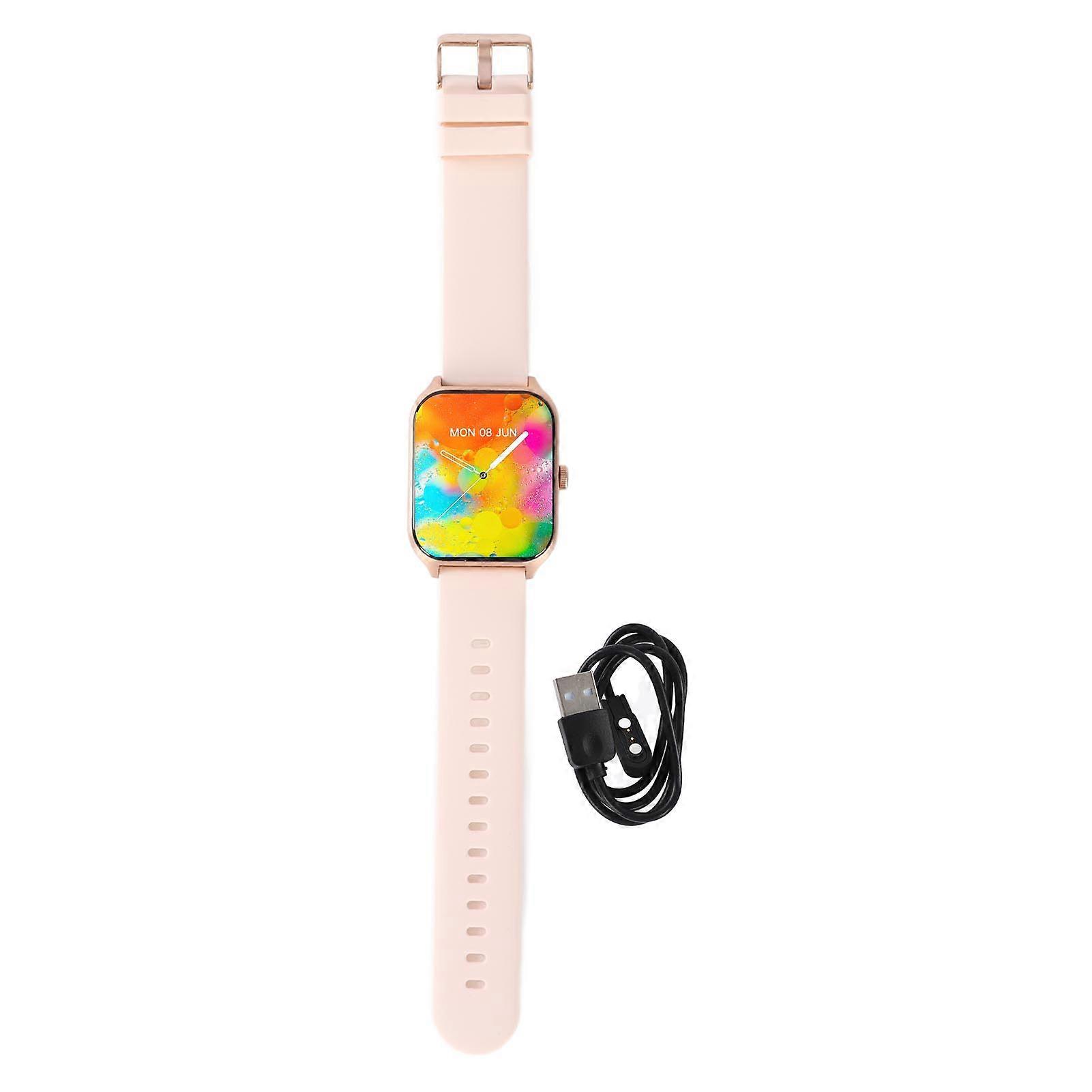 Smart Watch Blood Oxygen Test Caller Display IP68 Waterproof Touchscreen Smartwatch with Pedometer