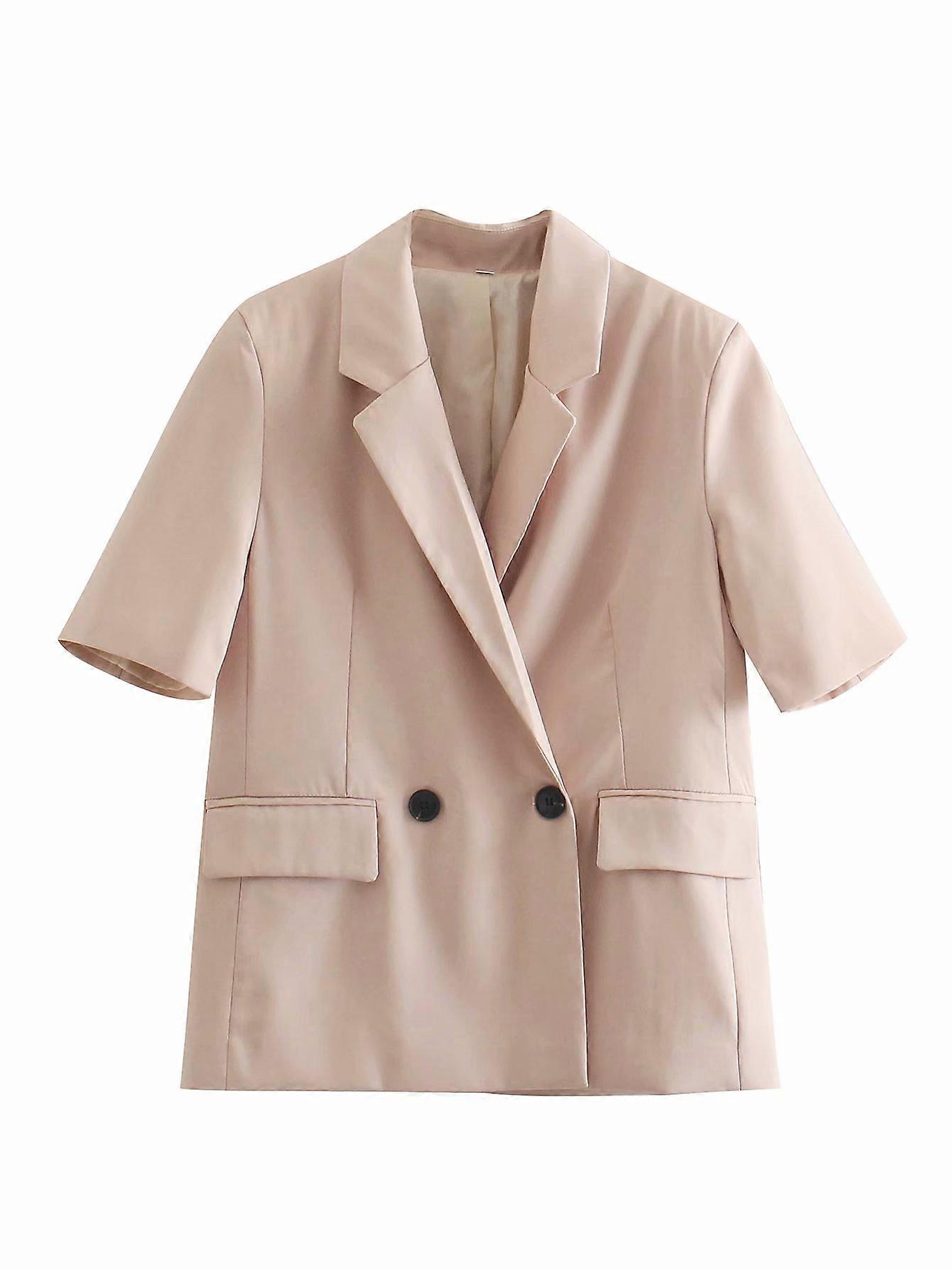 Women's Pocket Decoration Double