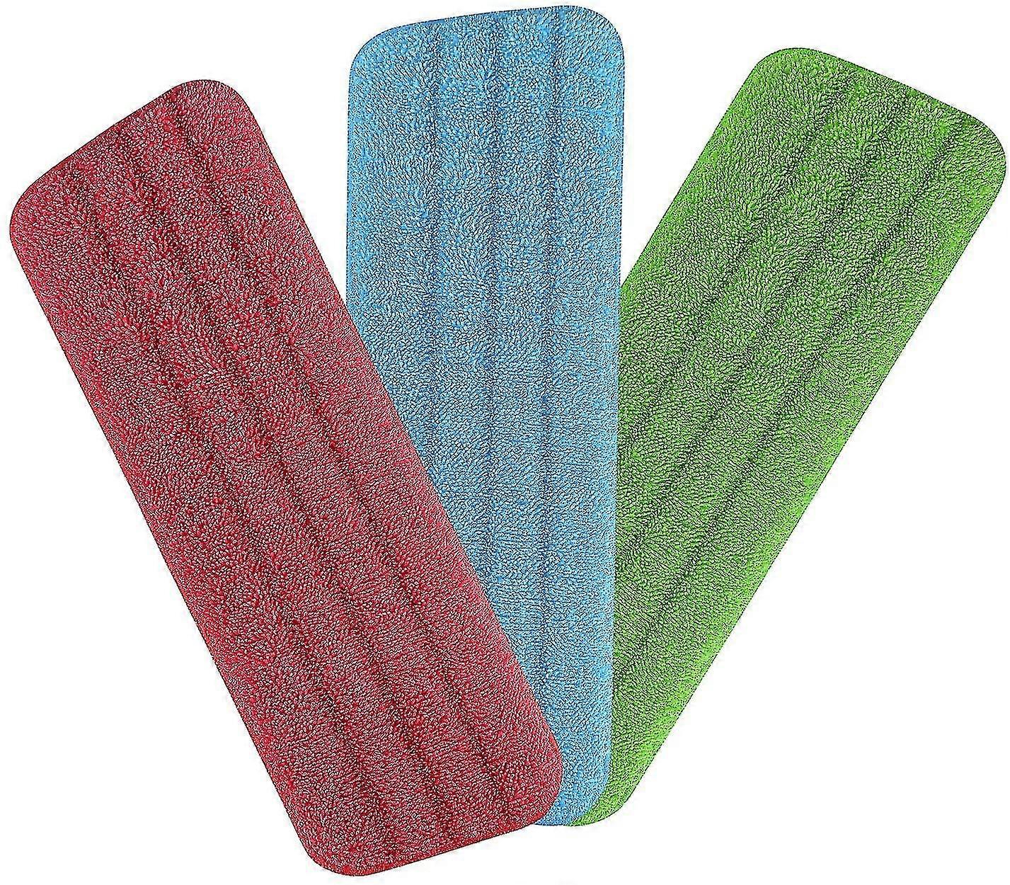 Replacement Cleaning Cover, 3pcs Mop Replacement Pads, Replacement Microfiber